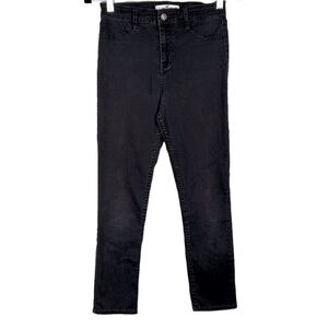 Hollister Juniors Black Washed High Rise Skinny Jeans Size 1